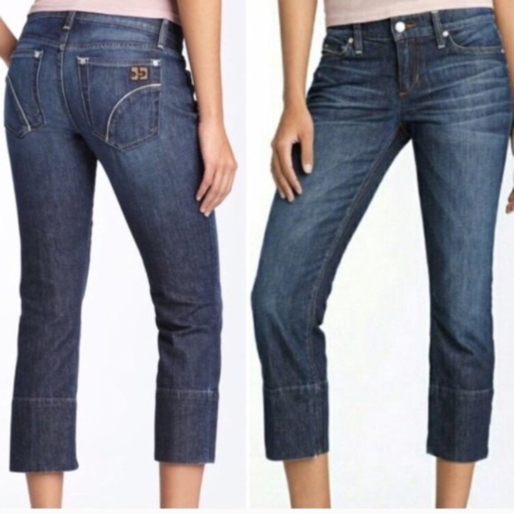 Vtg. Joe’s Socialite Kicker Classic Crop, Wash: Harvey, 27x25, NWT, $188 MSRP